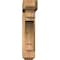 Ekena Millwork Merced Craftsman Smooth Bracket w/ Offset Brace, Western Red Cedar, 5 1/2"W x 24"D x 24"H BKT0604X24X24MRC04SWR - alternate 2